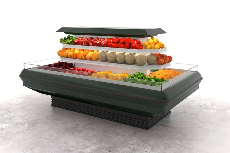 ON3IM Narrow Multi-Deck Island with Full Wrap Ends (LEGACY